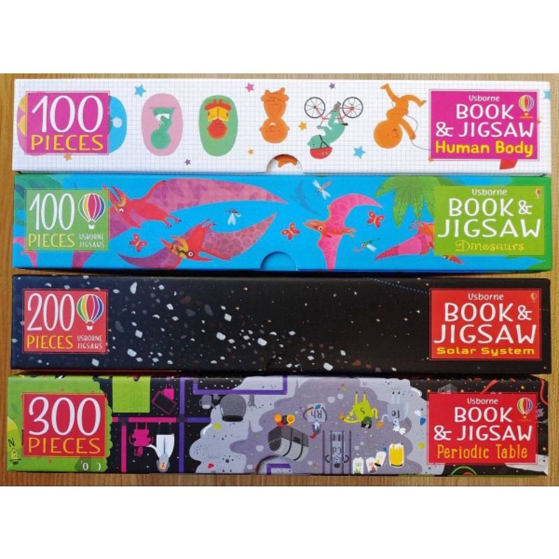 USBORNE BOOK SET JIGSAW