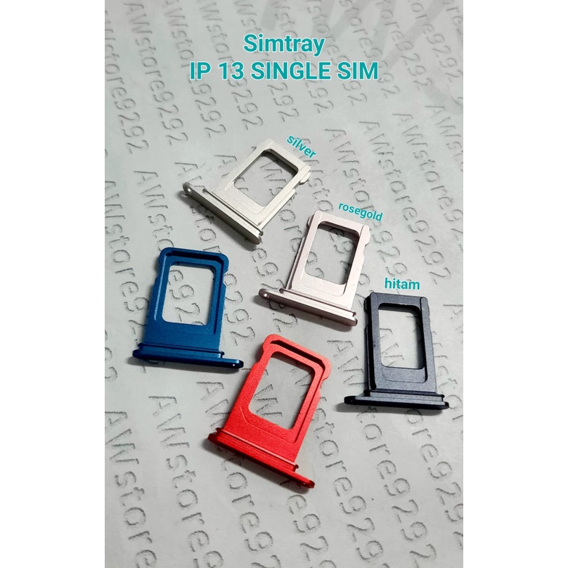 Slot Tempat Dudukan Kartu Simcard Sim Card Lock Simtray Sim Tray iPh13 - Single Sim IP13 IP 13 IPH 13