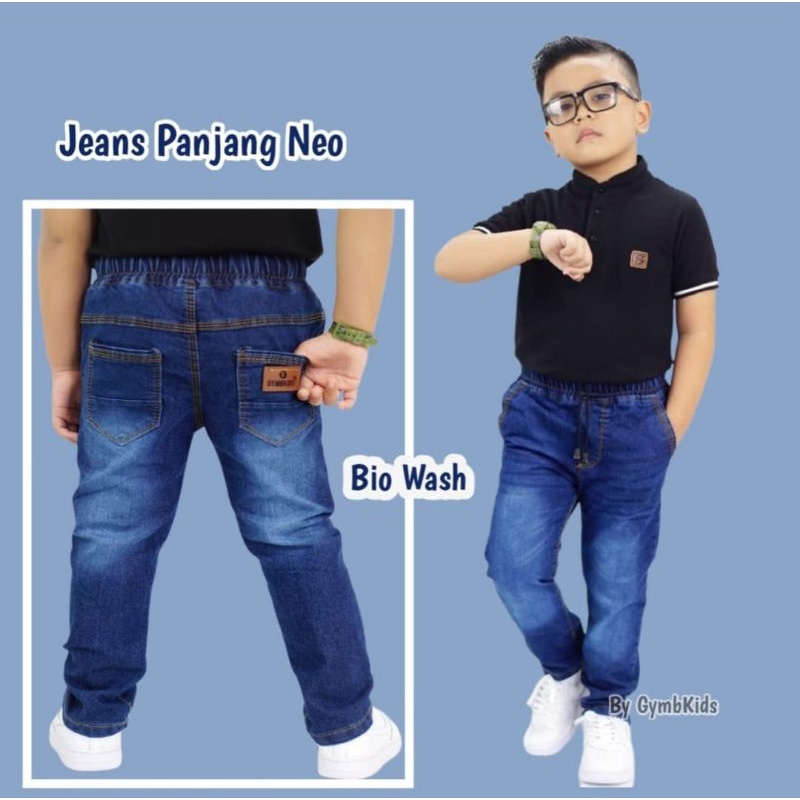 Jeans Anak Skinny 2 - 12 Tahun Unisex Stretch