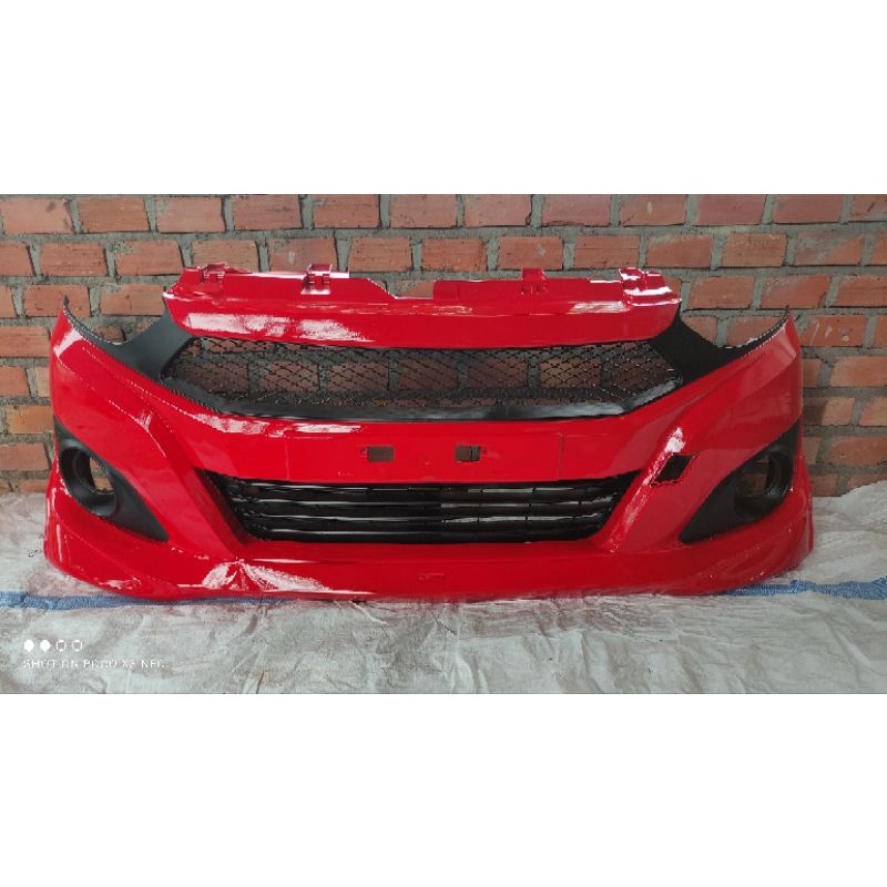 bemper set depan belakang dan sidekirt kanan kiri ayla 1.0c model custom