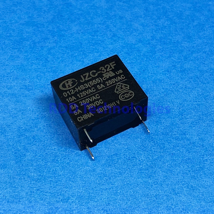RELAY 12V 1A HONGFA JZC-32F/012-HS3(555)