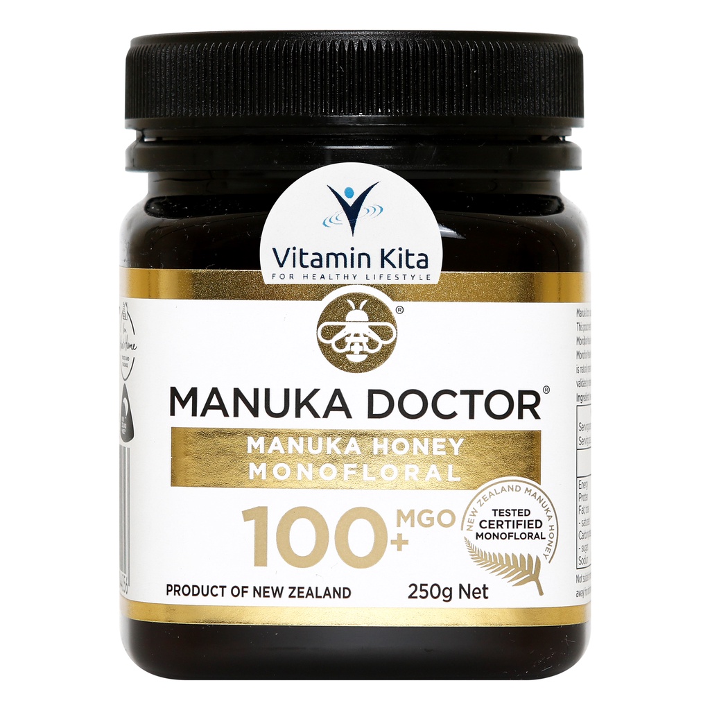 MANUKA DOCTOR MGO 100+ | meningkatkan imunitas dan sistem pertahanan tubuh secara mandiri dengan melawan bakteri jahat