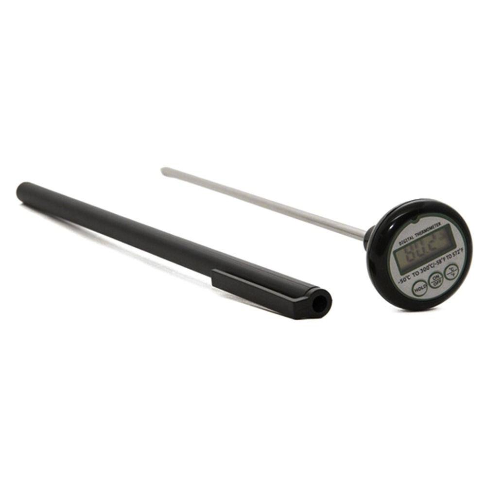 Solighter Digital Food Thermometer Masak BBQ Alat Pengukur Pengukur Suhu Panas Indikator