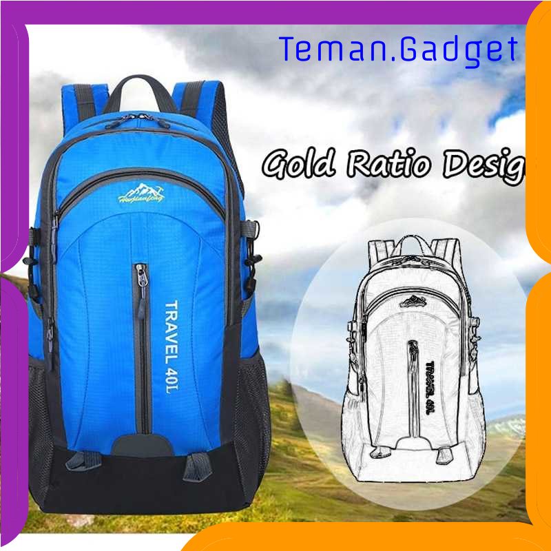 TG - TRV Tas Gunung Travel Outdoor Waterproof 40L with USB Port - ST31