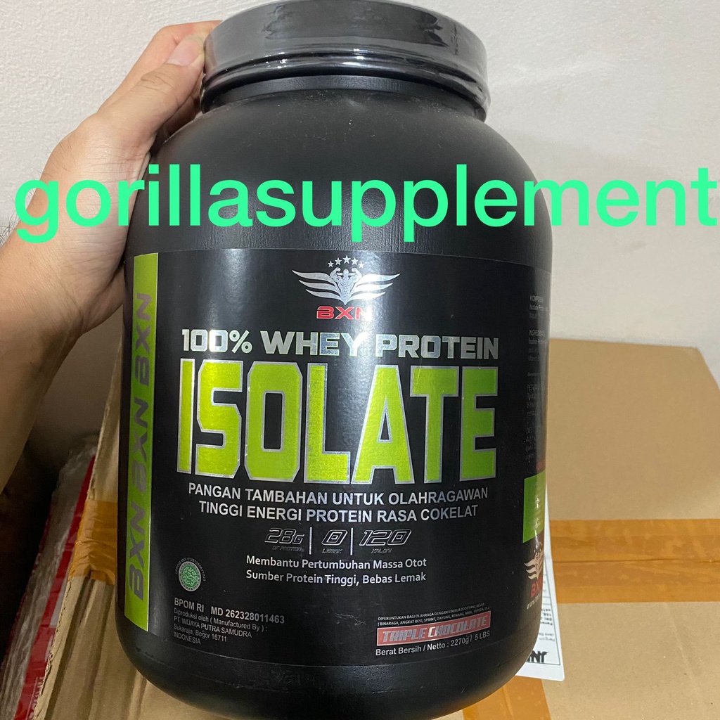 BXN 100% WHEY Isolate 5lbs 5lb Body Xtreme Nutrion Whey Protein Body Xtreme Nutrion