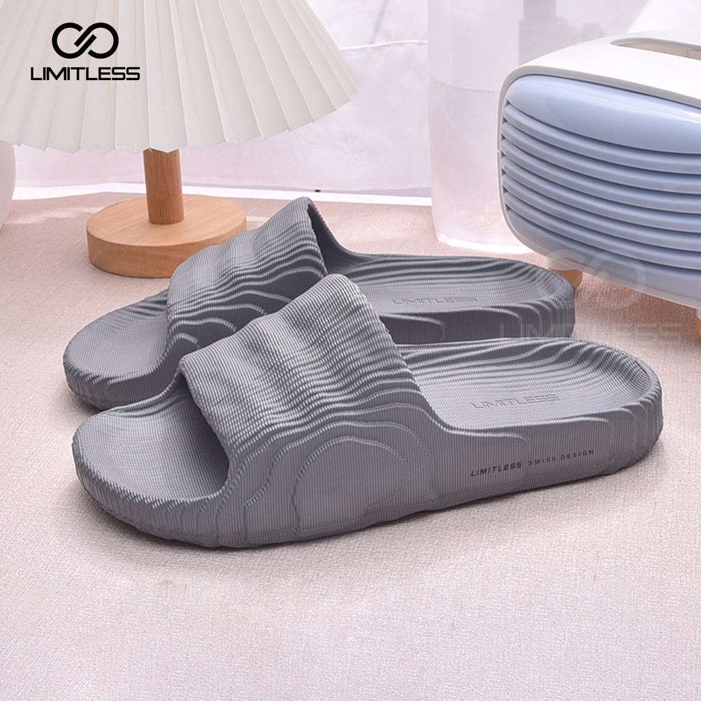 Zerolimit - Sandal Slip On Wanita Adilette High Quality Sandal Selop Cewek Lentur Cantik Sendal Slipper Wanita Eva Ringan