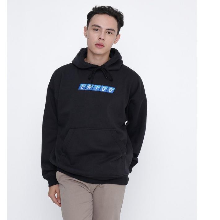 Terpercaya Erigo Hoodie Saxon Black