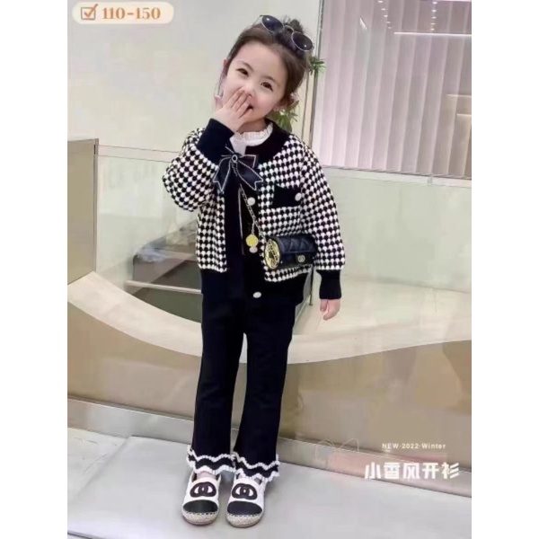 Baju anak import perempuan/Cardigan/Rajut / Sweater/ Outer