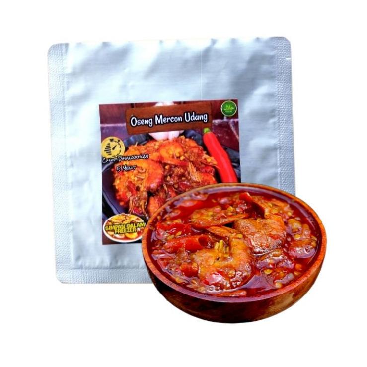 

マ [PEDAS GURIH] OSENG MERCON / SAMBAL UDANG 50 GR ↛