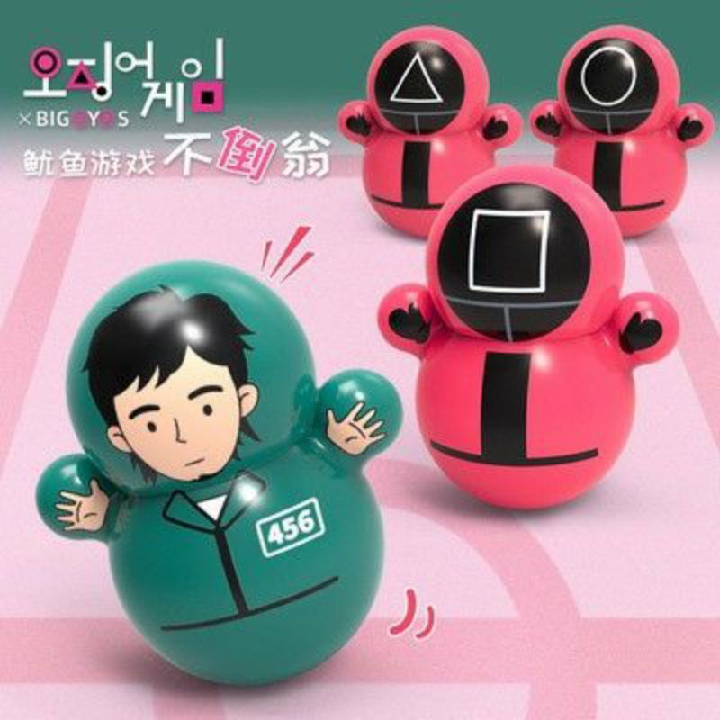 MAINAN ANAK SQUID GAME LUCU/BONEKA GOYANG SQUID GAME MINI VIRAL