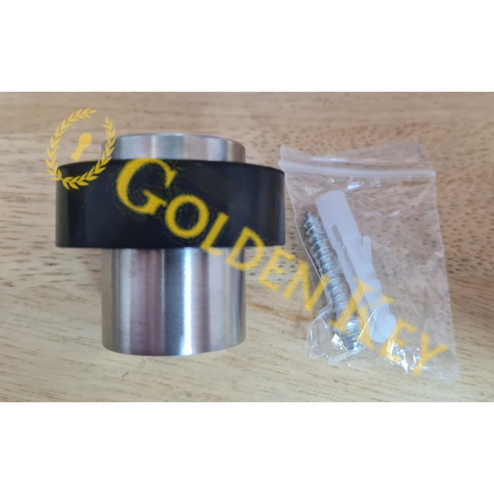 Jual Door Stopper Rubber Penahan Pintu Karet Stainless Steel Ds Lantai Shopee Indonesia