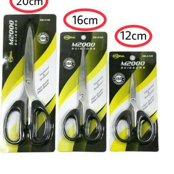 

❂ Gunting M2000 High Quality ,tersedia 3 ukuran ➞
