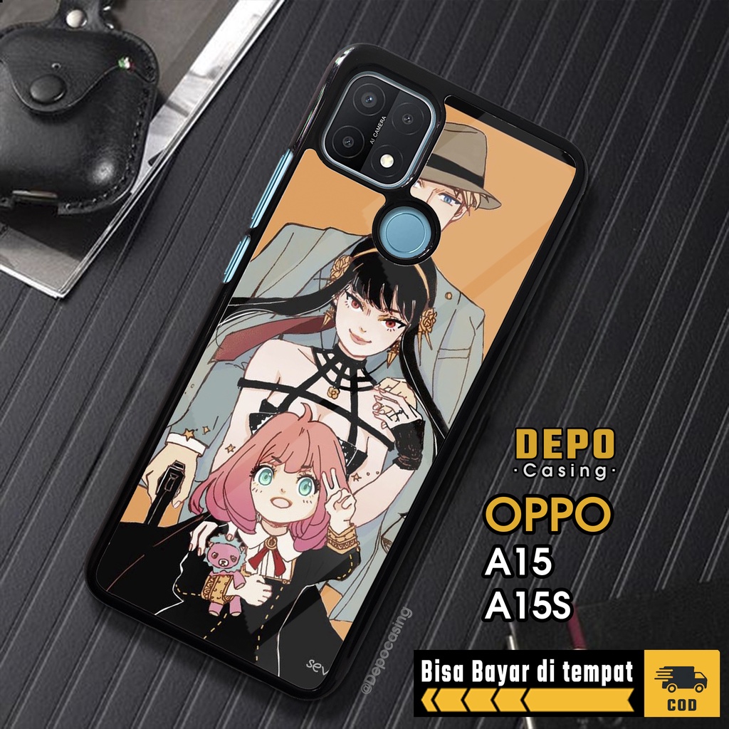 Case Oppo A15 A15S Casing Oppo A15 A15S Depo Casing [SPXF] Case Glossy Case Aesthetic Custom Case An