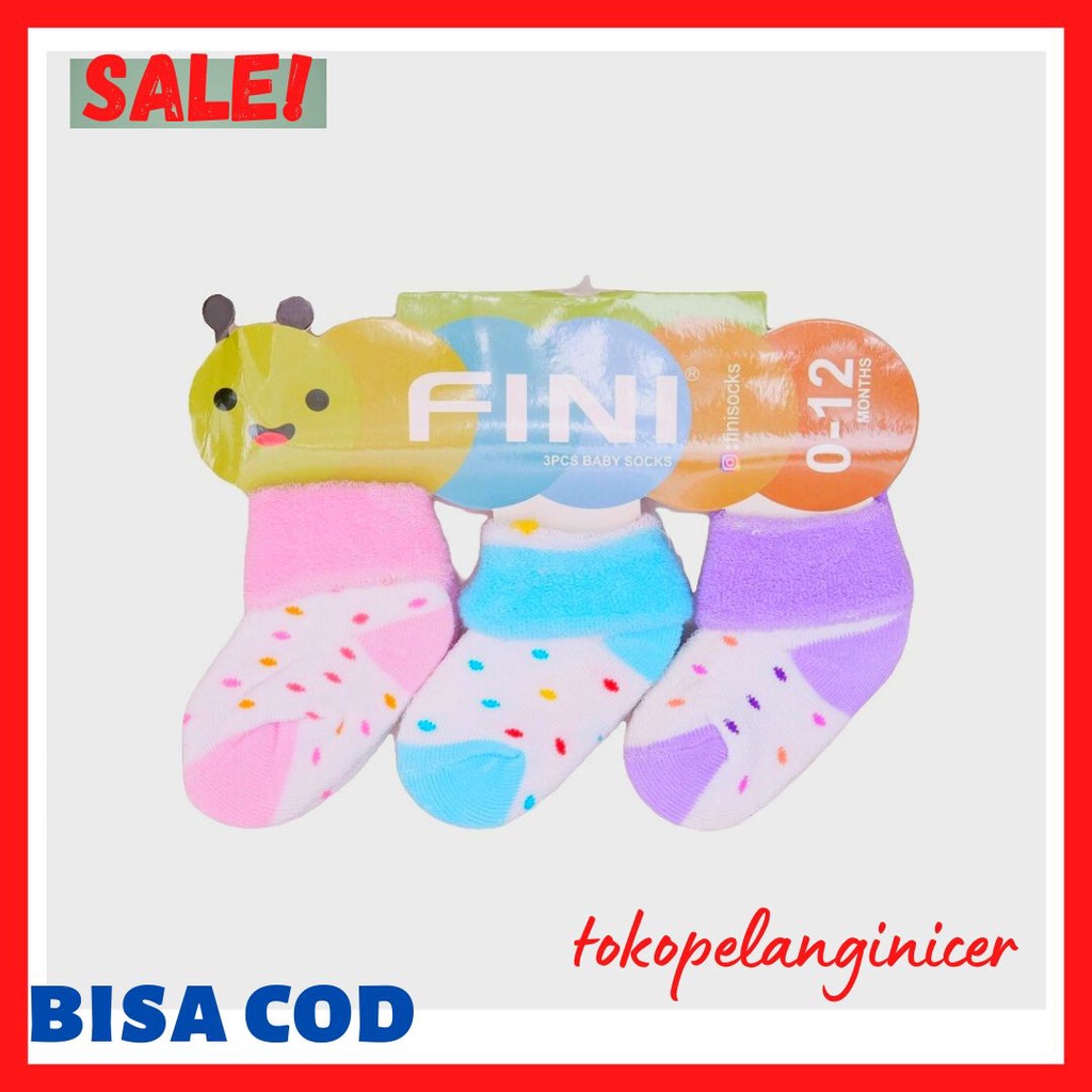 SATU PASANG KAUS KAKI BABY PREMIUM/KAOS Kaki Bayi New Born 0-12bulan Bulu Lembut - Kaos Kaki Bayi 3in1 Ulat Handuk