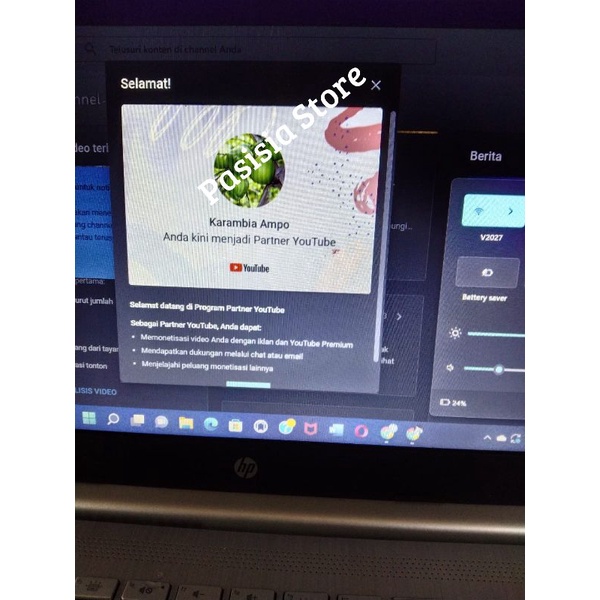 Akun YouTube Monetisasi 1000 Subscribers