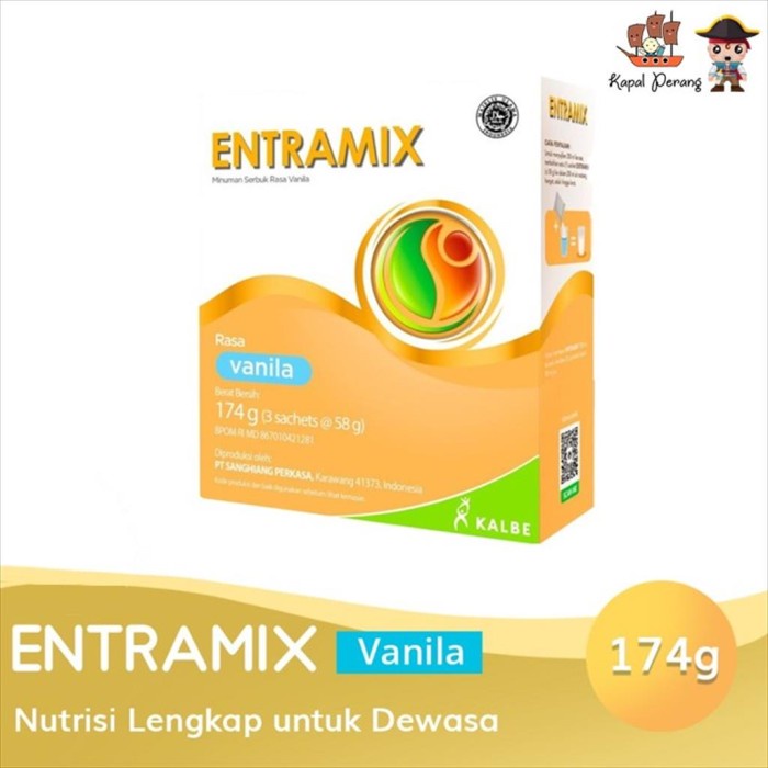 

[NEW] Entramix Vanila 174 gram
