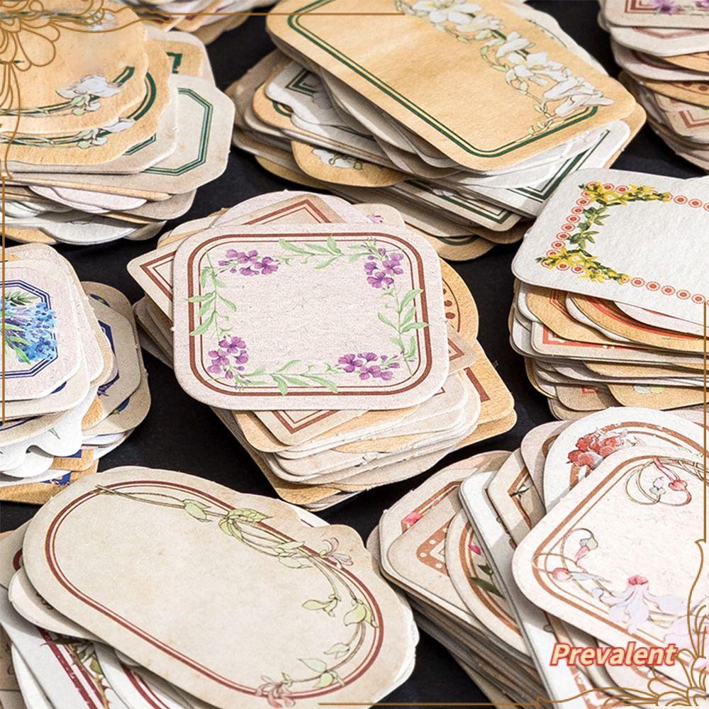 Preva 2Pack Alat Tulis Stickes Paper Planner Jurnal Vintage Hias