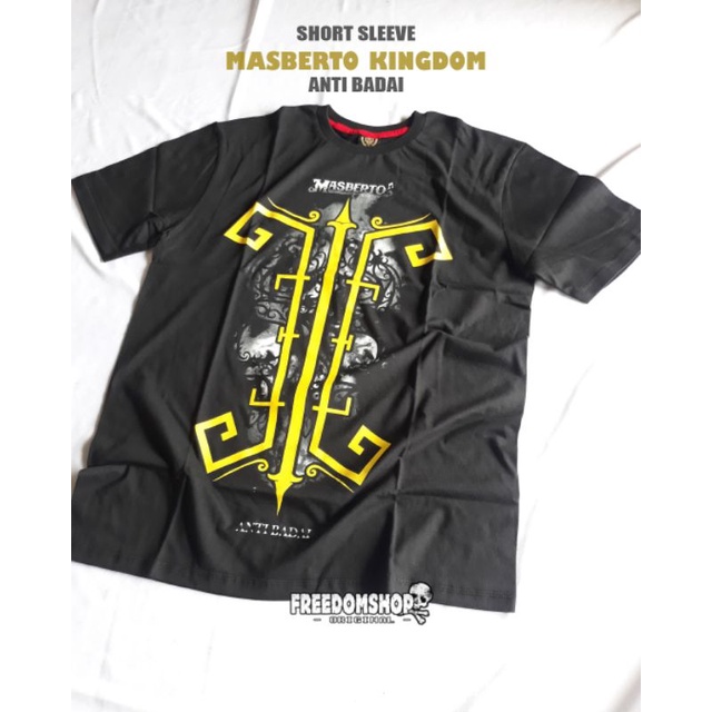 T-shirt Kaos Masberto Anti Badai Original