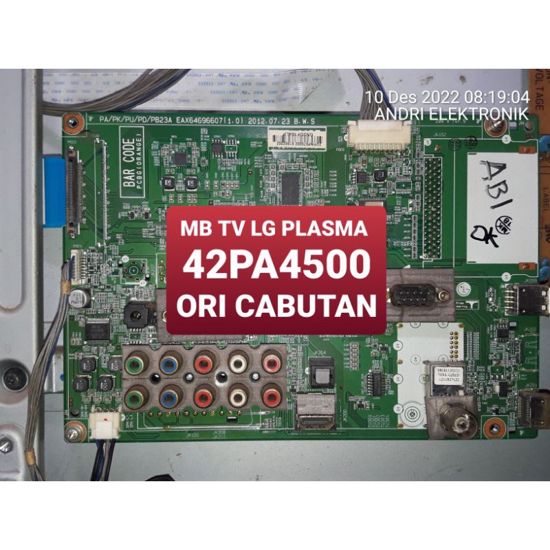 MB MAINBOARD MODUL PLASMA LG 42PA4500 50PA4500