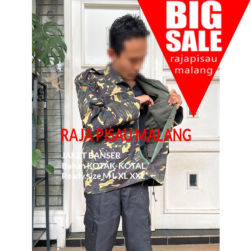 Jaket loreng banser BB GRATIS,