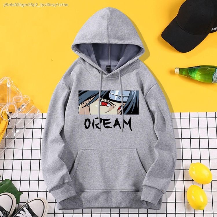 NARUTO OREAM   anime Jumper Hoodie II  Sweater Hoodie Trendy II Sweter Oblong Topi Sz M - XL ( Pria &amp; Wanita / Anak &amp; Dewasa )