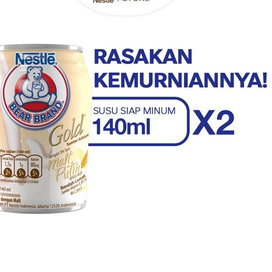 

➩ Bear Brand Gold White Malt RTD 140ml x2 ✔