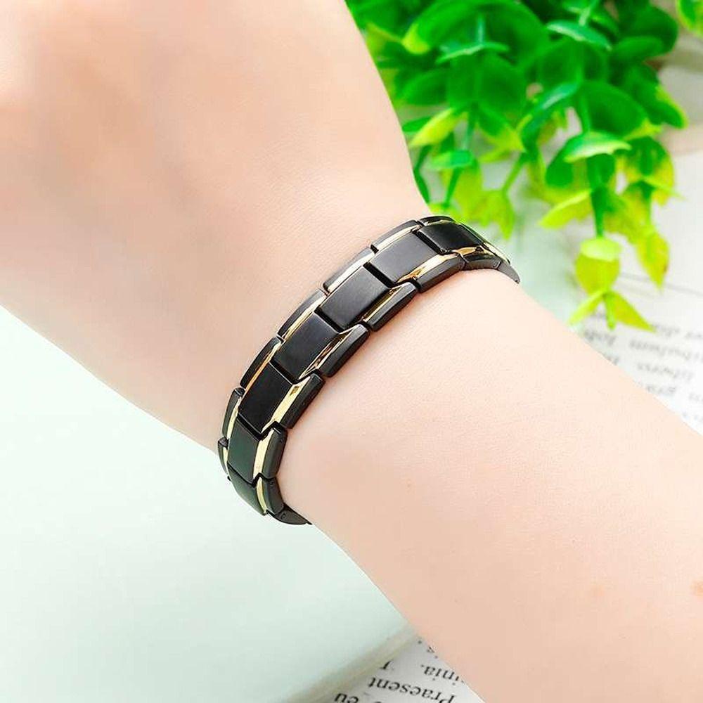 Mxbeauty Gelang Pria Removable Keren Hadiah Ulang Tahun Niche Desain Unisex Gelang Magnetit Sederhana