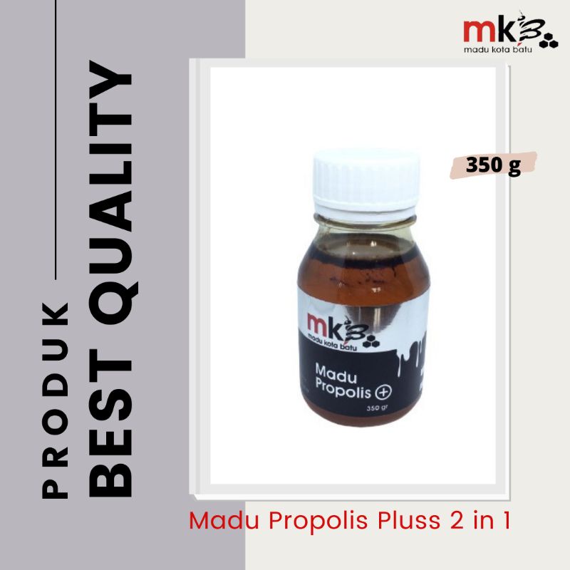 

Madu Asli Murni Propolis Pluss 2 in 1 Best Quality 350 gr (anti bakteri, anti jamur dan anti virus)