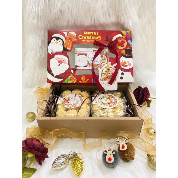 

Hampers Natal Surabaya Cookies Kue Kering Hamper Bingkisan Christmas Nastar Chocochips