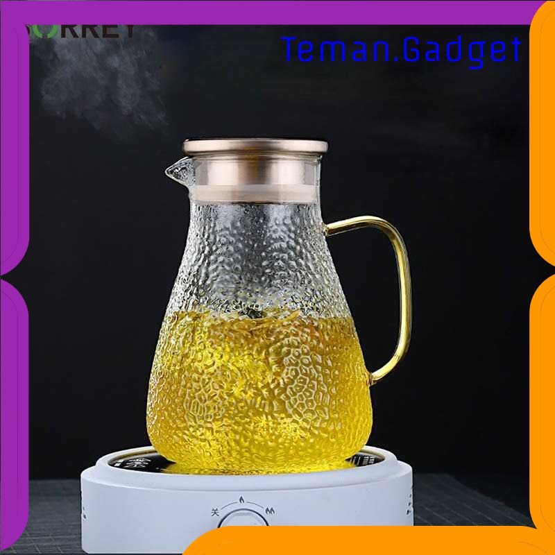 TG - DPR BORREY Teko Pitcher Teh Chinese Teapot Borosilicate Glass - BR-271