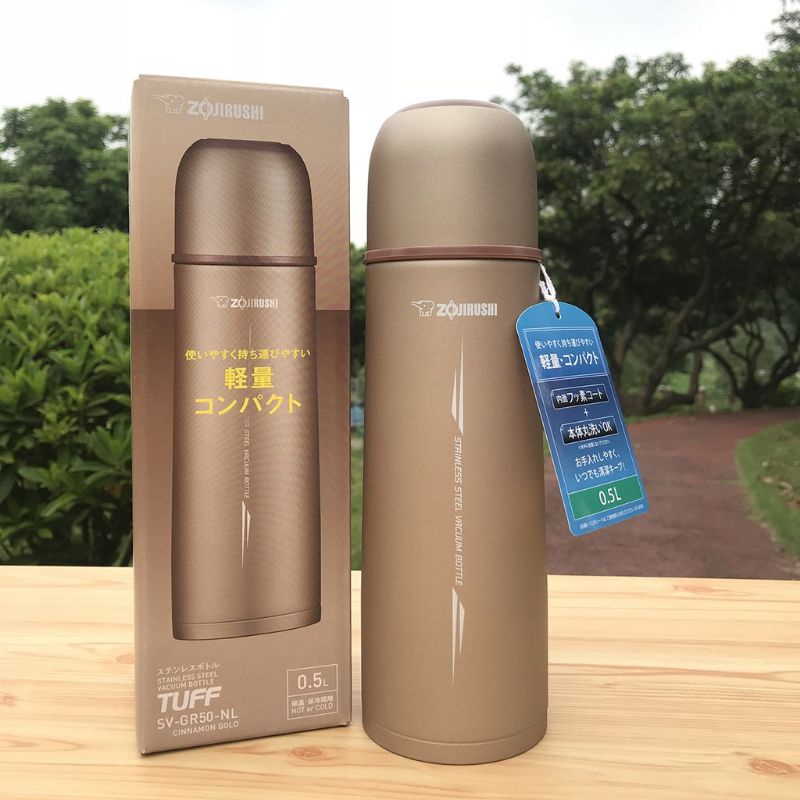 Zojirushi SV-GR50 NL Vacuum Bottle Termos Air Panas - Gold 500ml