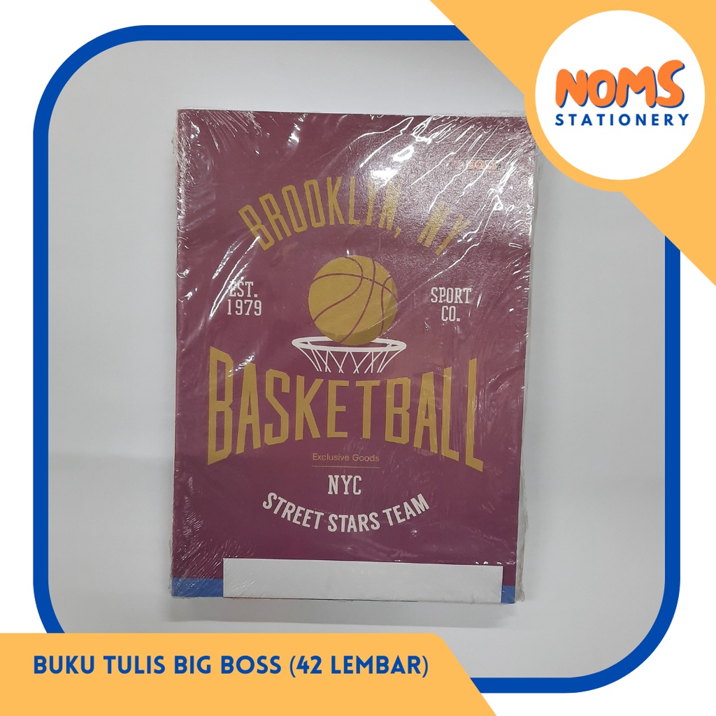 

Buku Tulis Bigboss 42 Lembar (isi 6 buku)