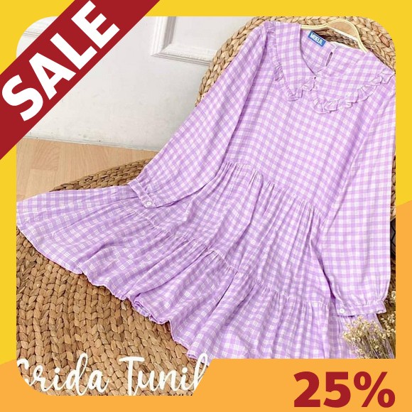 Terlaris Baju Atasan Tunik Import Faniya Premium | Tunik Katun Polo Linen Import Korea | Tunik Kekin