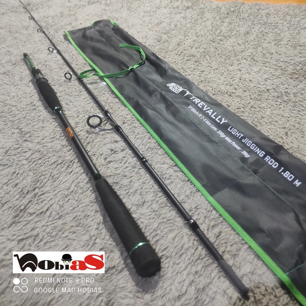 Joran Pancing carbon solid Light Jigging Oregon TREVALLY 180