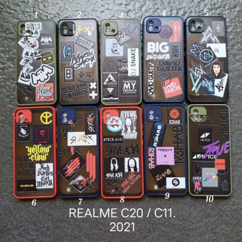 Soft Case Realme C20 . C11 2021 . Narzo 50i gambar motif karakter cowok softcase softshell silikon c
