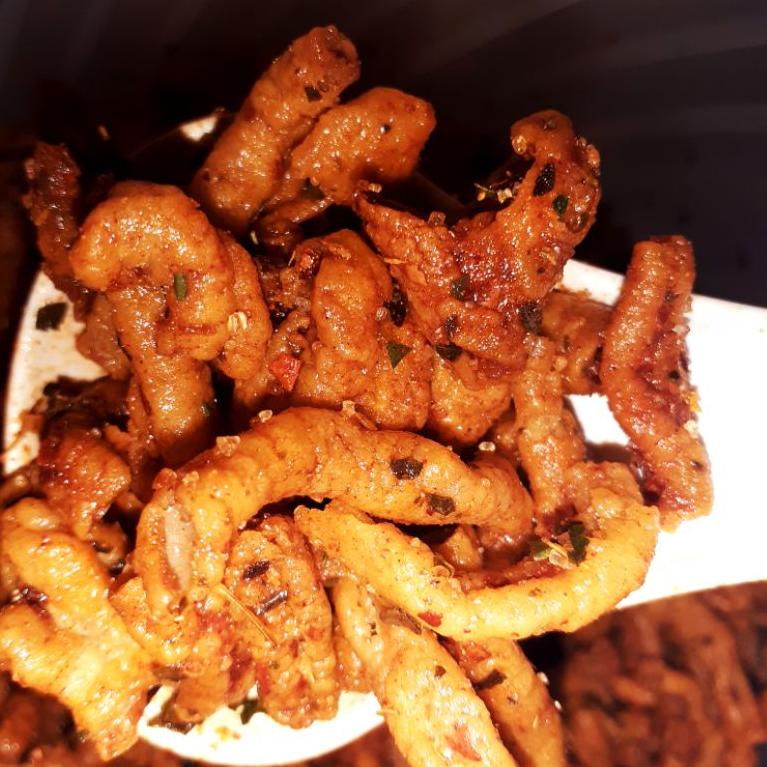 

₴ Usus Crispy Rempah Pedas Cikruh 250 Gram ₨