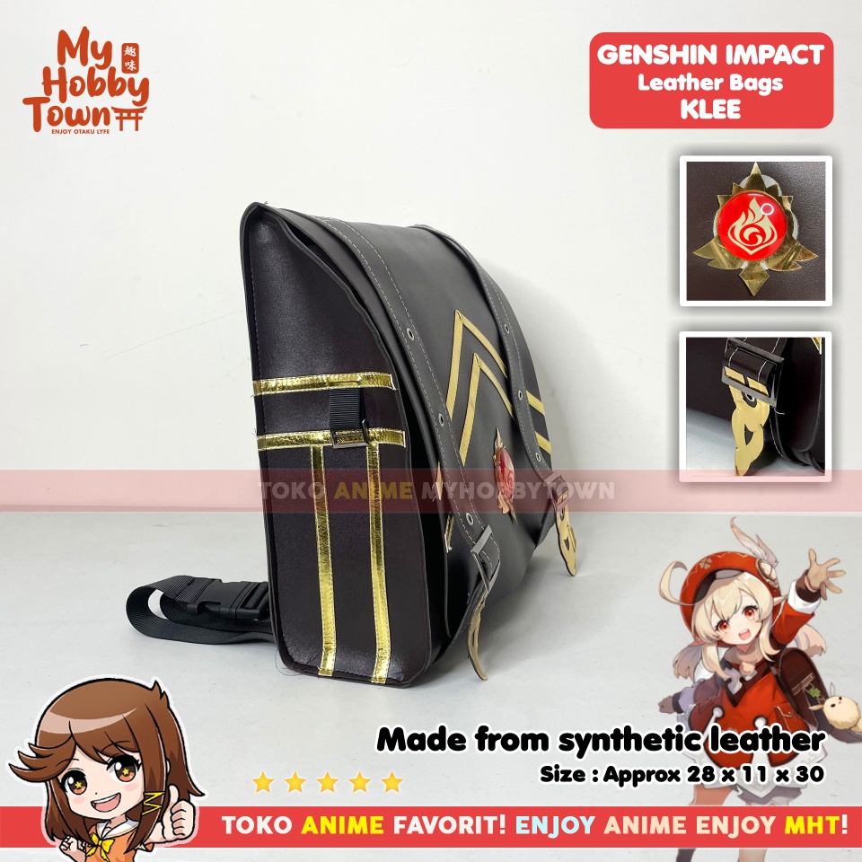 Tas Backpack Ransel Anime Game Genshin Impact Klee