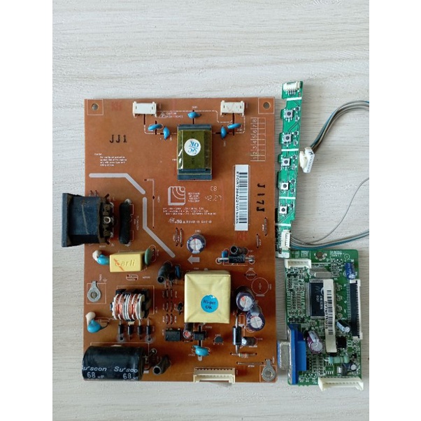 motherboard module psu power suplay regulator mesin tv LG FLATRON 477WSBS