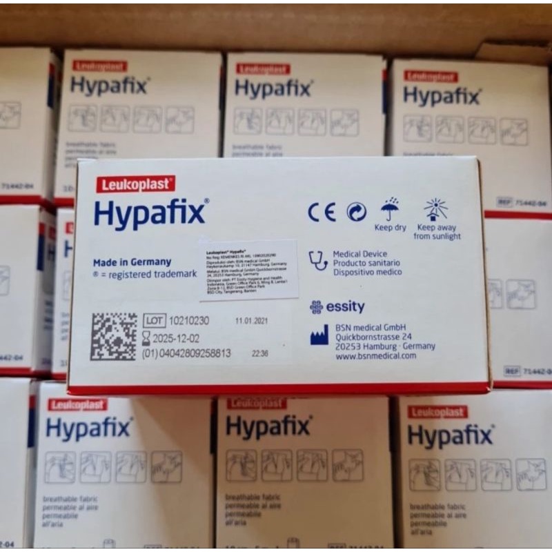 Auto Jewelery Hypafix 10Cmx5M / Hypafix 10X5 / Plester Luka Adhesive Tape - Leukoplast