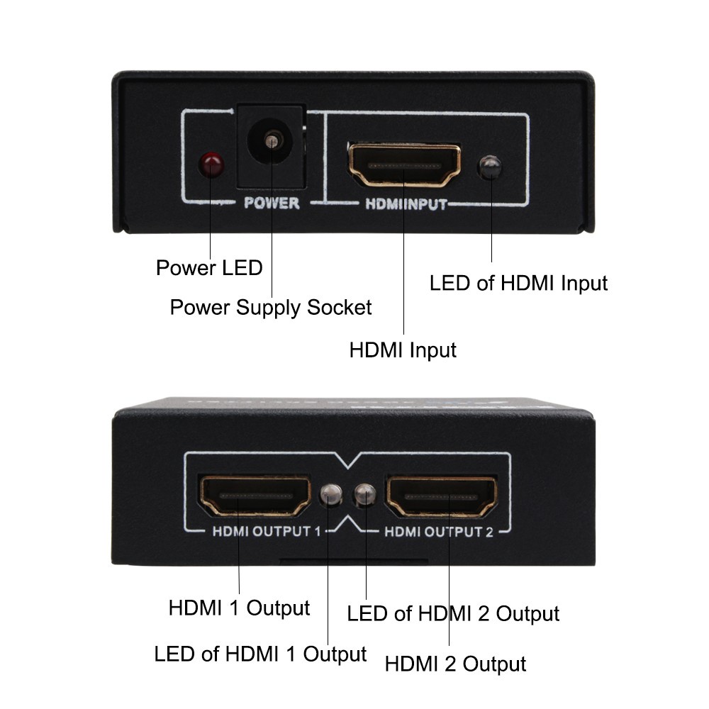 【LIPI】Multimedia HD Splitter 2 Port .