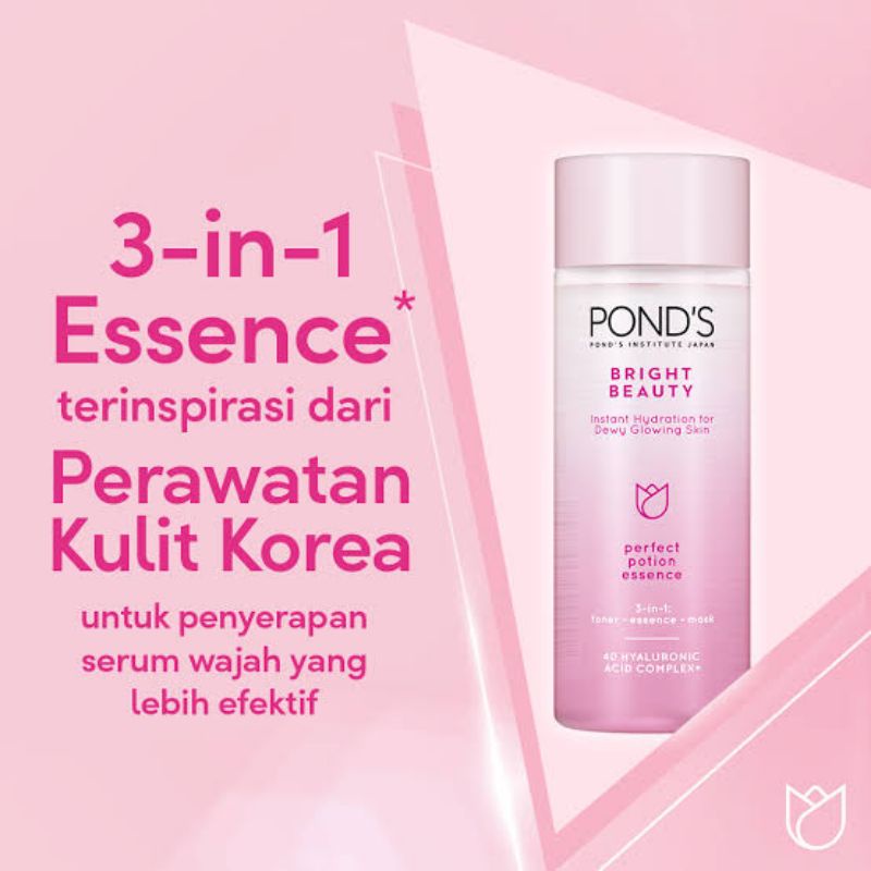 POND'S BRIGHT BEAUTY 3IN1 TONER - ESSENCE - MASK 50ML