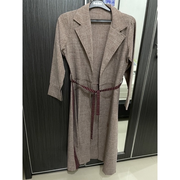 PL Long cardigan lengan panjang