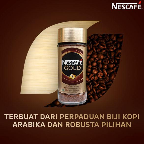 

[PRODUK IHFQ9] NESCAFE GOLD Kopi Instan Kopi Hitam Jar 100gr T9T