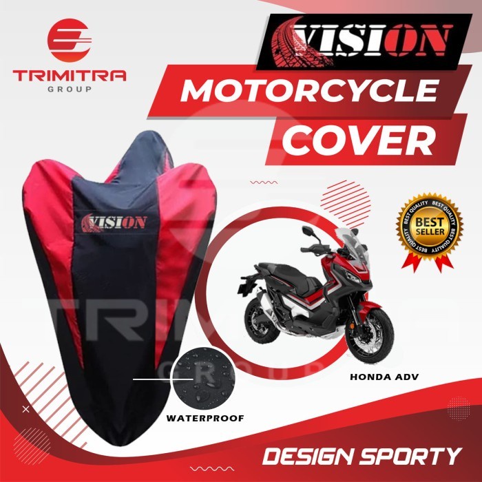 SARUNG MOTOR ADV / COVER PENUTUP MOTOR WARNA WATERPROOF MERK VISION