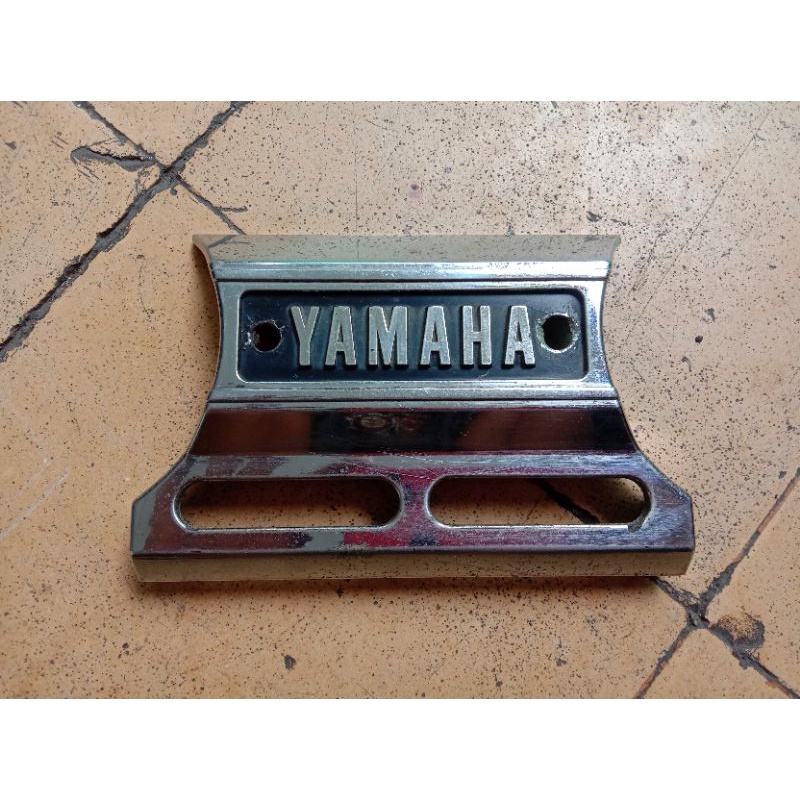 Emblem Logo Kumis Klakson Yamaha RX-King Cobra Original