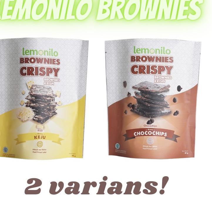 

Lemonilo Brownies 40gr Rasa Keju / Chocochips