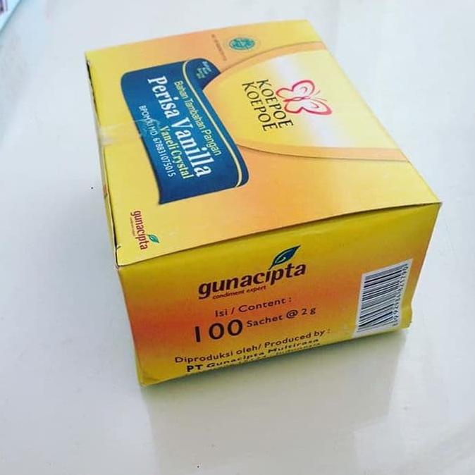 

㊰ vanili koepoe sachet panili 2 gram x 10 sachet ㊟