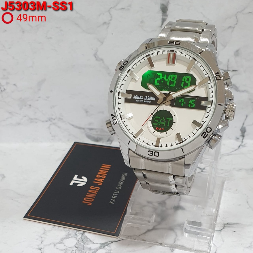 JAM TANGAN PRIA JONAS JASMIN JJ5303M JJ-5303M J5303M JJ 5303 ORIGINAL