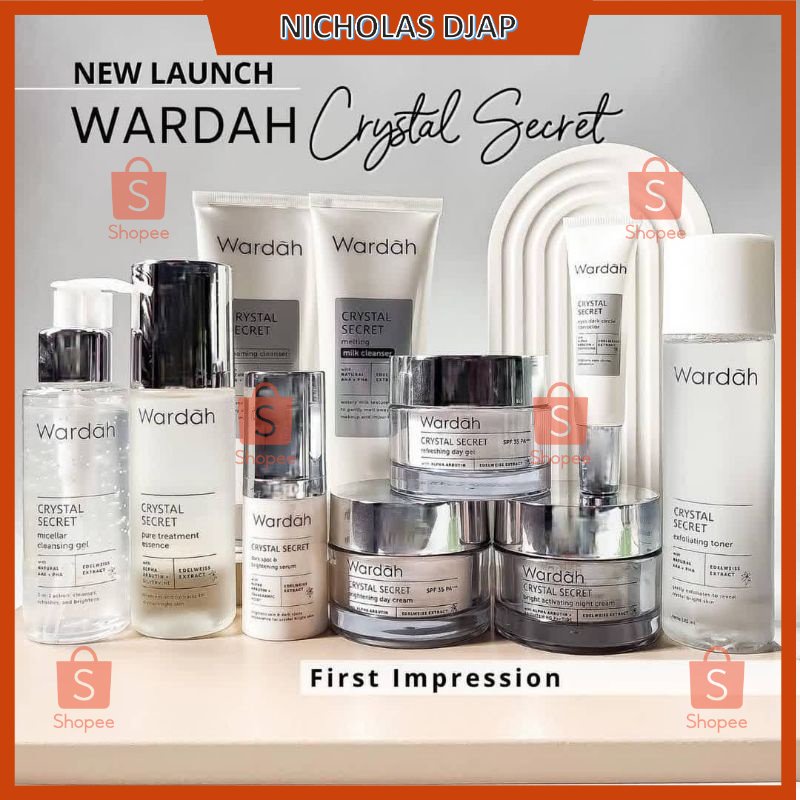 WARDAH CRYSTAL SECRET SERIES | WARDAH WHITE SECRET SERIES