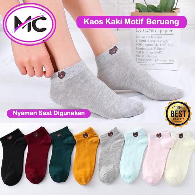 Kaos Kaki Wanita Pria Pendek Kaos Kaki Ankel Polos Motif Kaos Kaki Tebal Korea Lucu Kaos Kaki Wanita Muslimah Kaos Kaki teddy Warna